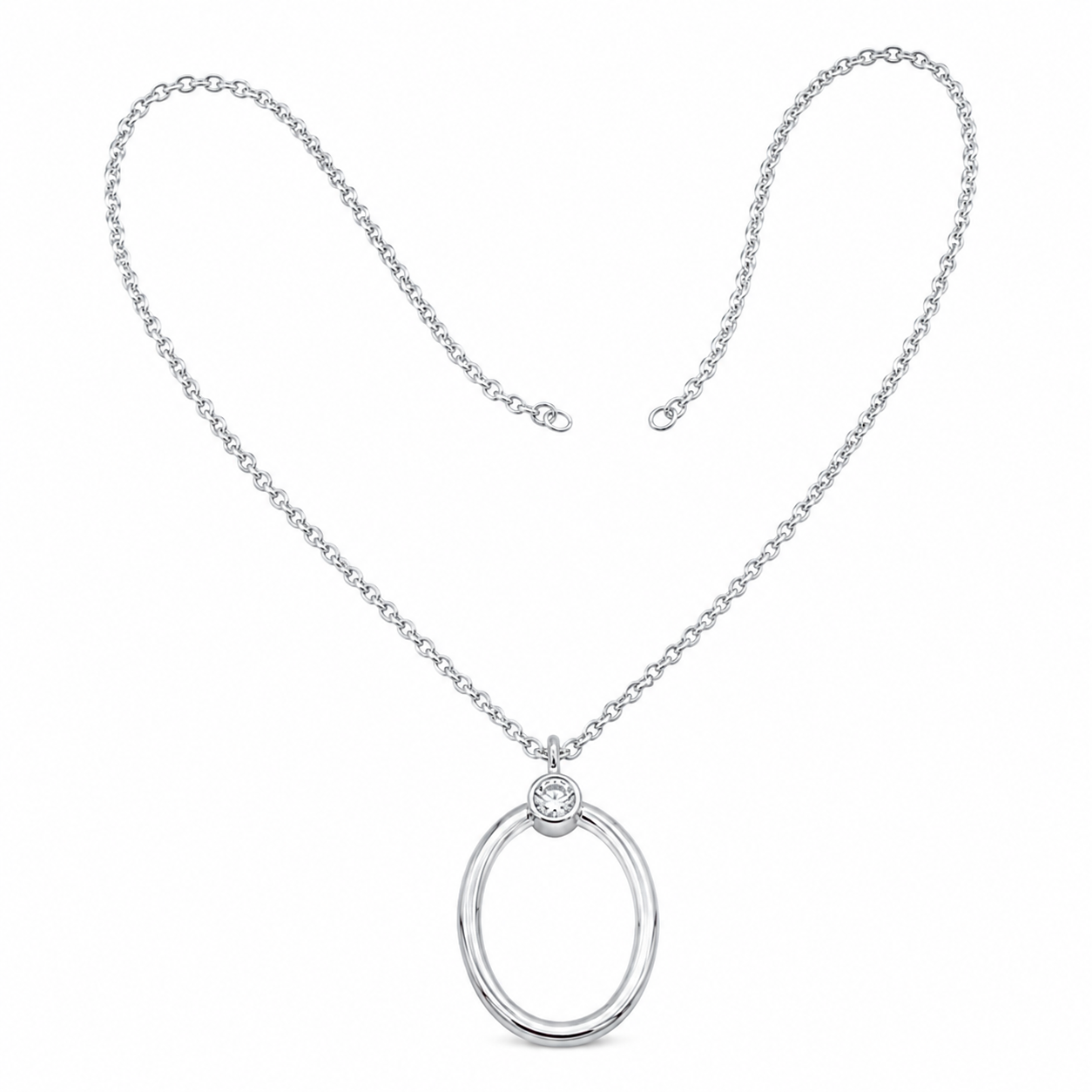Noemie Oval Necklace