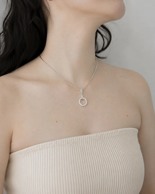 Caroline Circle Necklace