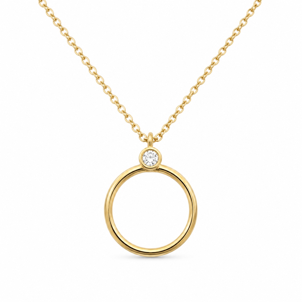 Noemie Circle Necklace