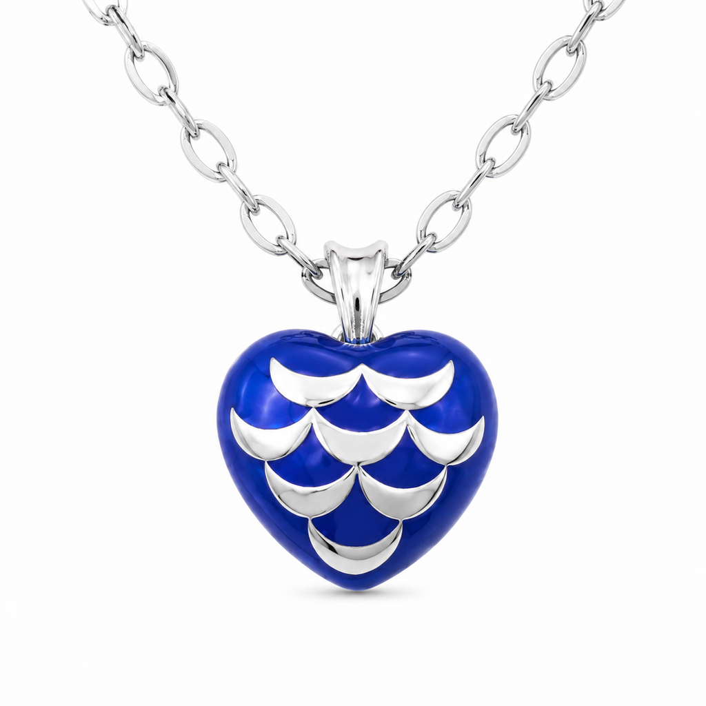 Lovefish Necklace Blue