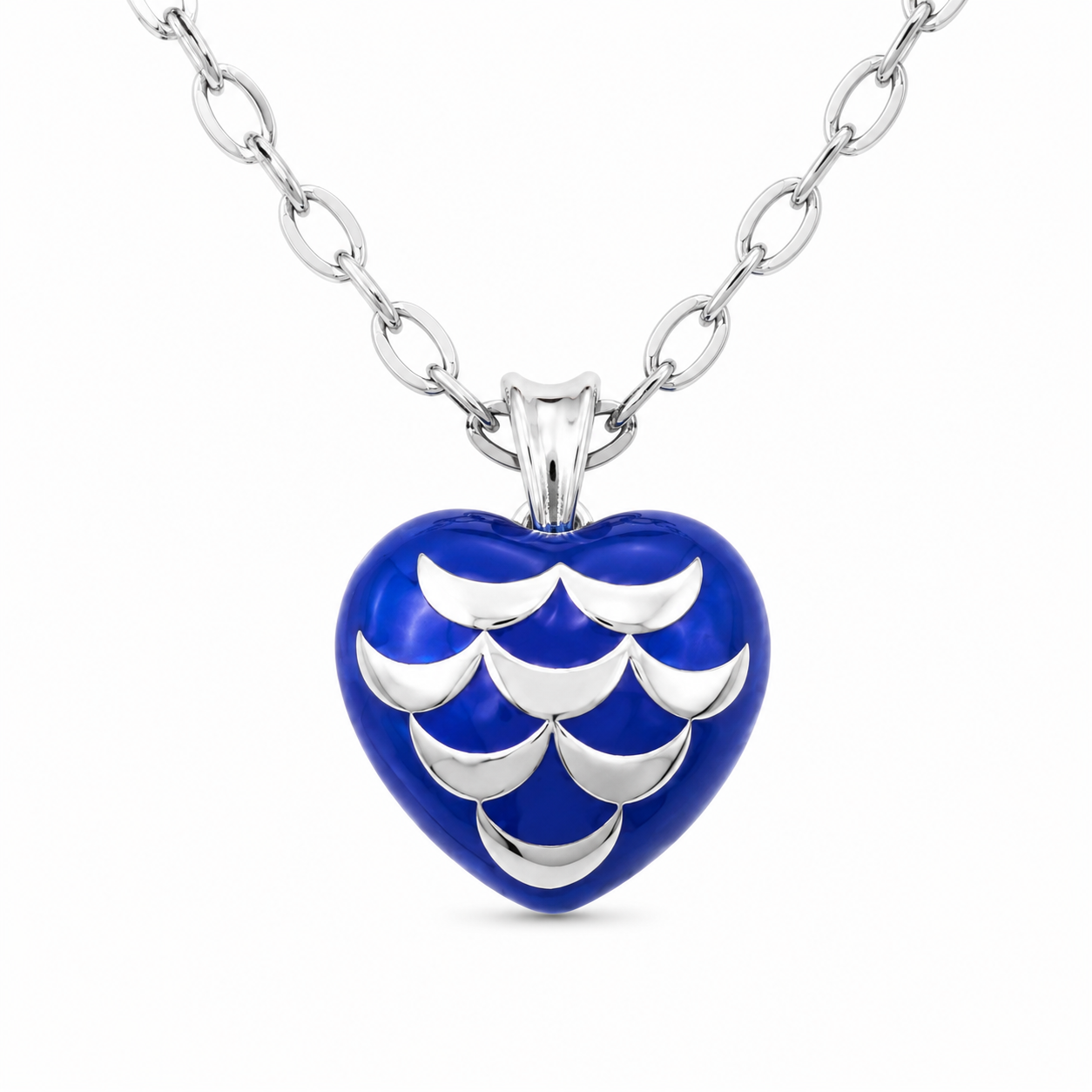 Lovefish Necklace Blue