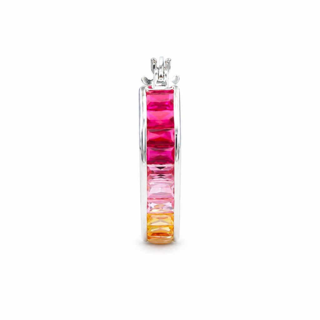 Sunset Hoop Earring