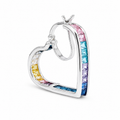 Midnight Hearth Hoop Earring
