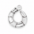 rhodium plated