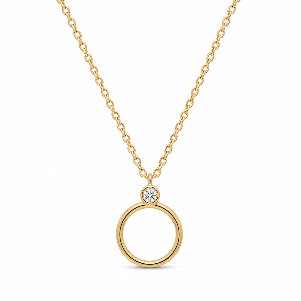 Noemie Circle Necklace