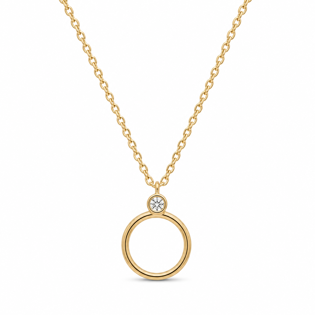 Noemie Circle Necklace