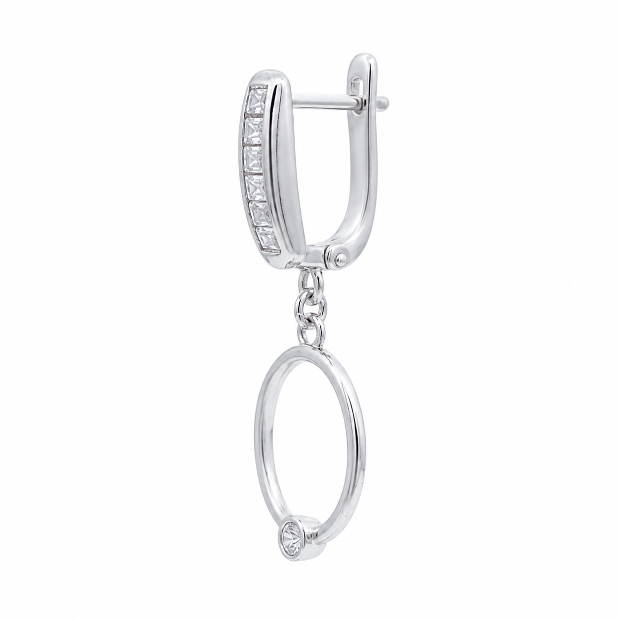 Noemie Oval Earring