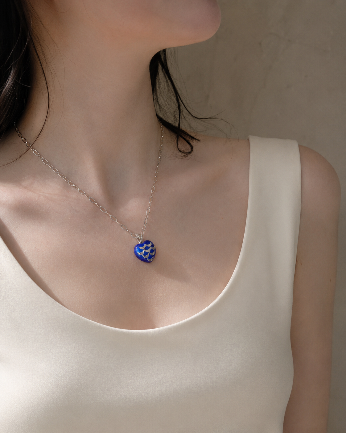 Lovefish Necklace Blue