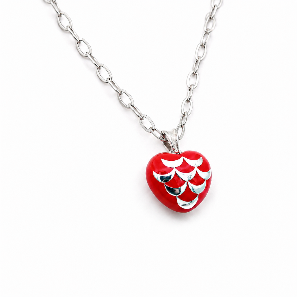 Lovefish Necklace Red