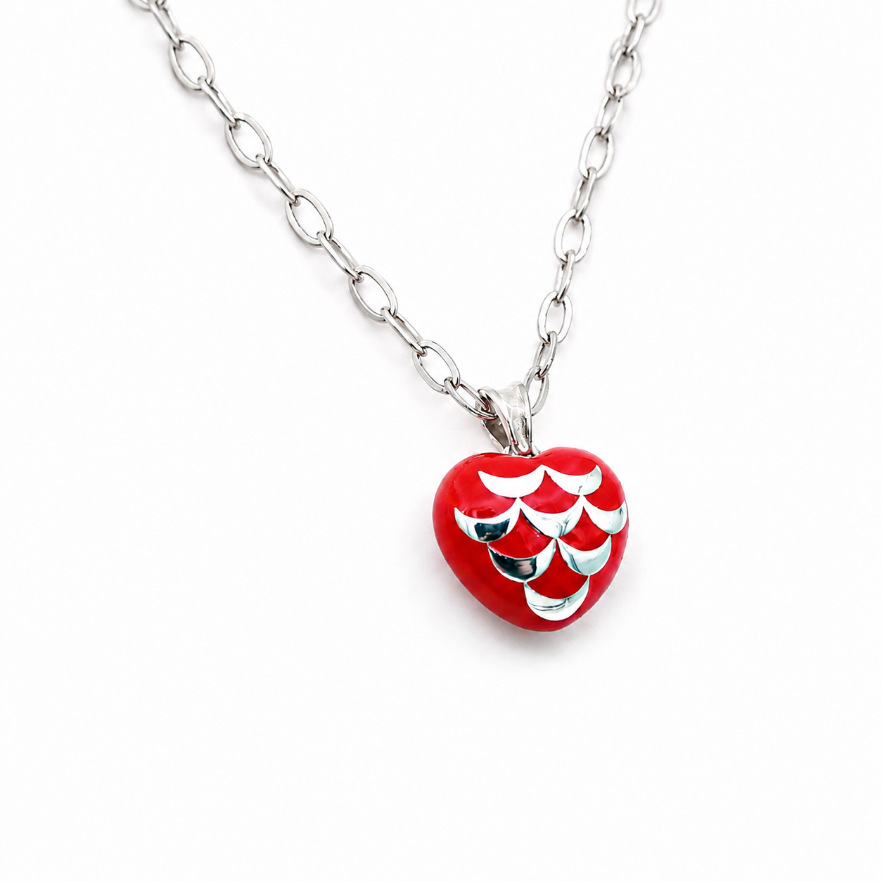 Lovefish Necklace Red