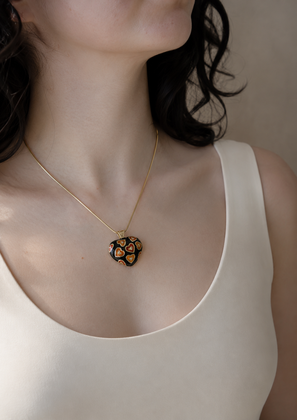 Full of Love Necklace Ash