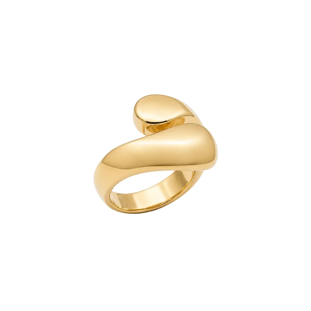 Gold Duo Ring