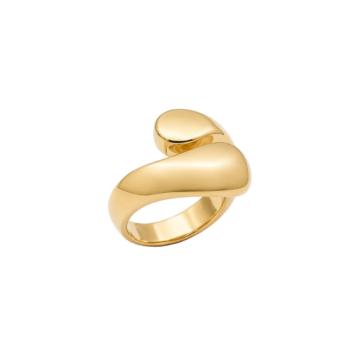 Gold Duo Ring