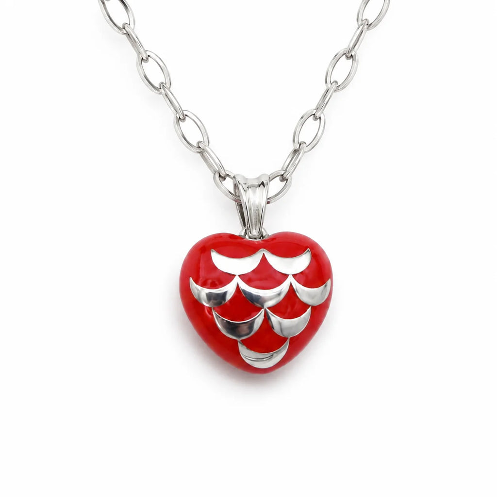 Heart shaped Love red