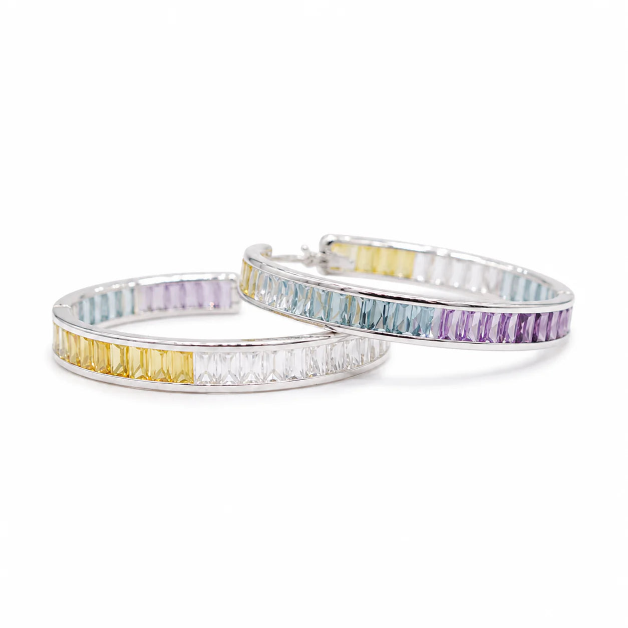 Sky Hoop Earring