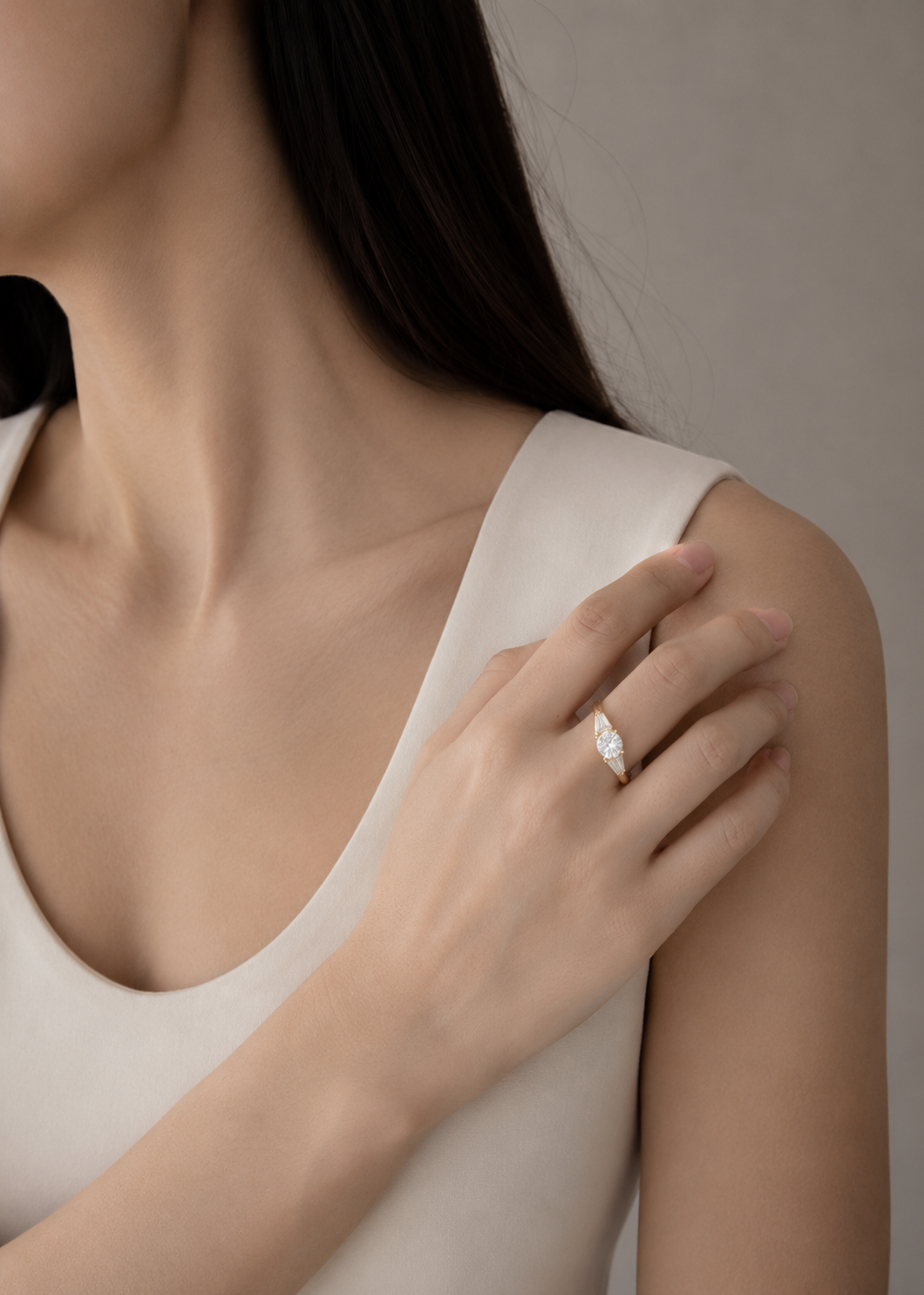 Grace Baguette Ring